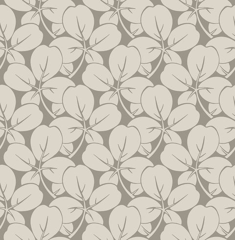 2970-26106 Robert Grey Clover Wallpaper