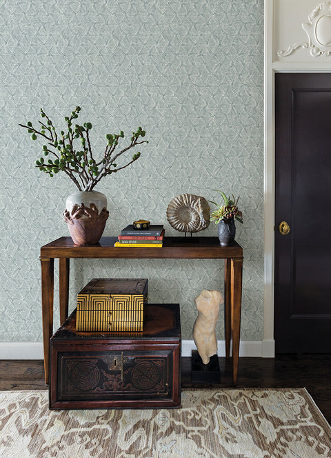 2970-26116 Wright Slate Textured Triangle Wallpaper