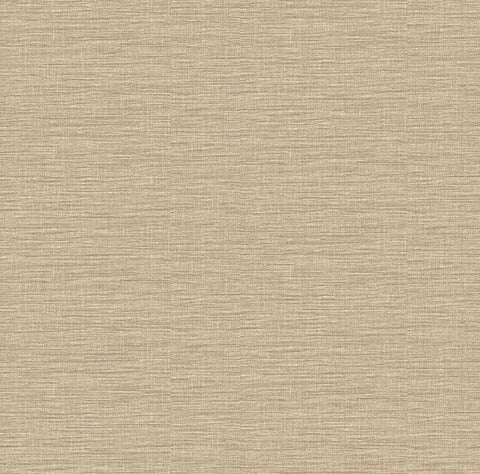 2971-86182 Lela Wheat Faux Linen Wallpaper