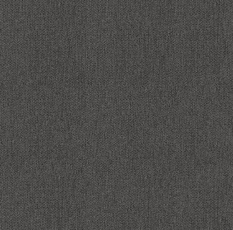 2971-86305 Sydney Charcoal Faux Linen Wallpaper