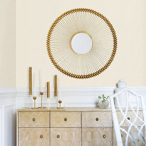 2971-86306 Sydney Cream Faux Linen Wallpaper