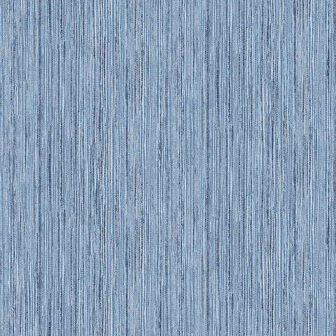 2971-86342 Justina Indigo Faux Grasscloth Wallpaper