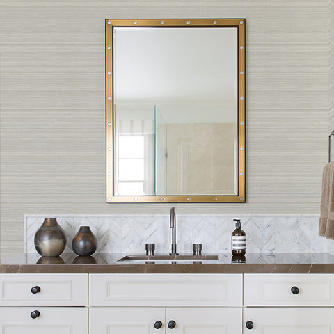 2971-86350 Skyler Light Grey Striped Wallpaper