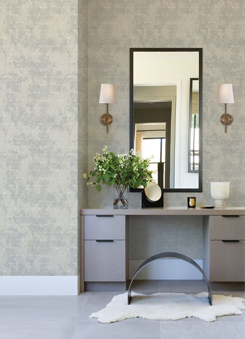 2971-86373 Odell Light Blue Antique Tiles Wallpaper