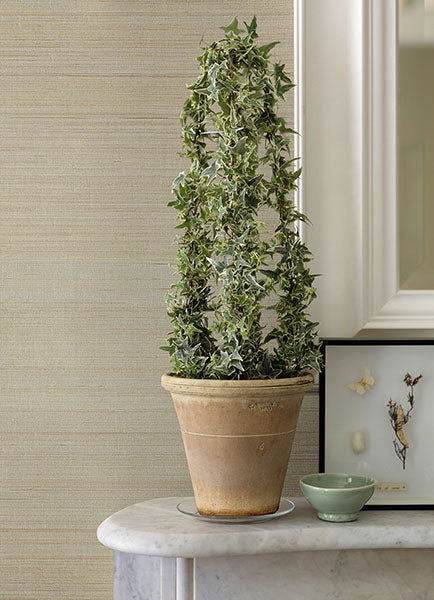 2972-54745 Hiromi Champagne Abaca Grasscloth Wallpaper