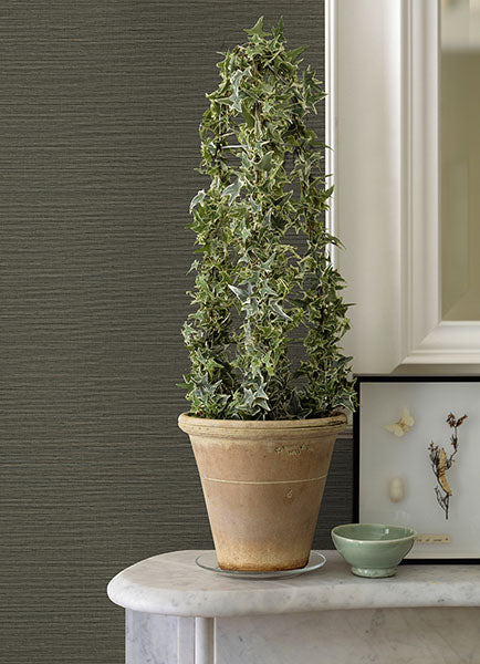 2972-86120 Caihon Green Sisal Grasscloth Wallpaper