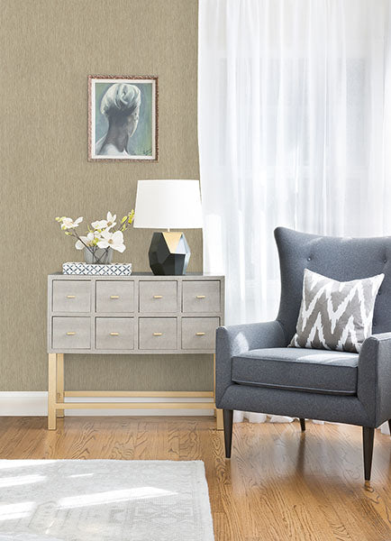 2972-86140 Jia Taupe Paper Weave Grasscloth Wallpaper