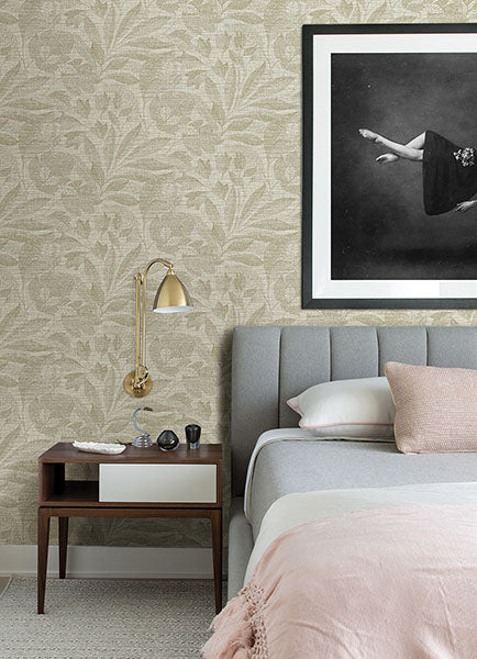 2972-86150 Lei Gold Leaf Wallpaper