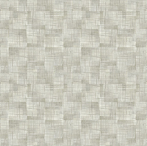 2972-86156 Ting Taupe Lattice Wallpaper