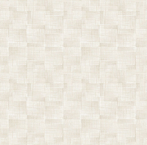 2972-86161 Ting Cream Lattice Wallpaper