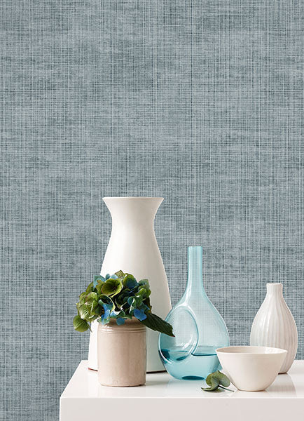 2972-86172 Yawen Blue String Wallpaper