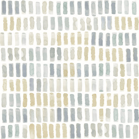 2975-26221 Brynne Yellow Watercolor Wallpaper