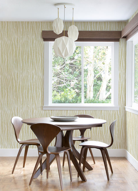 2975-26249 Nazar Yellow Stripe Wallpaper