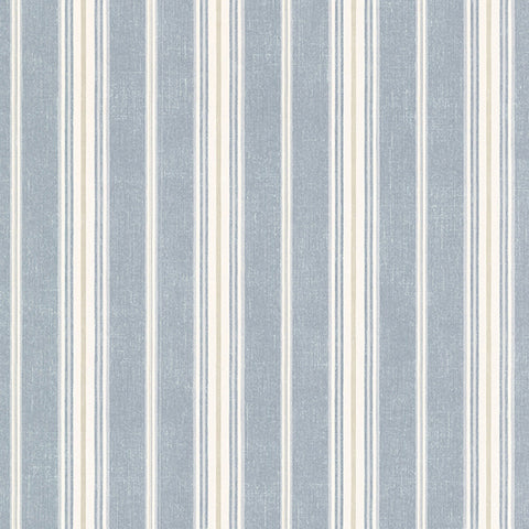 Cooper Denim Cabin Stripe Wallpaper (3113-491016)