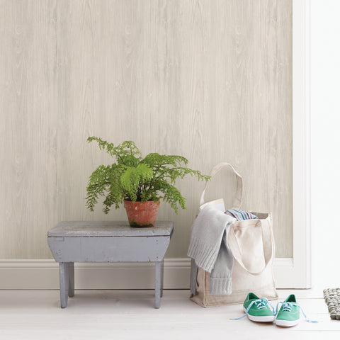 3117-642210 Mapleton Light Grey Wood Wallpaper