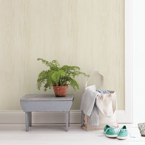 3117-642211 Mapleton Cream Wood Wallpaper
