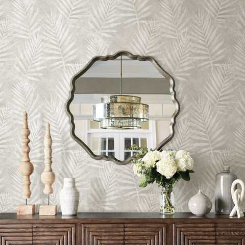 3117-675311 Amador Silver Palm Wallpaper