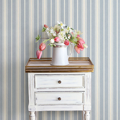 3119-491016 Cooper Denim Stripe Wallpaper