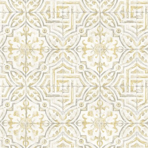 3120-12337 Sonoma Yellow Beach Tile Wallpaper
