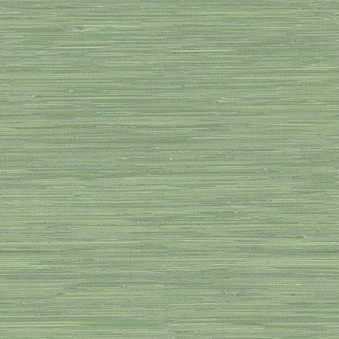 3120-256017 Waverly Green Faux Grasscloth Wallpaper