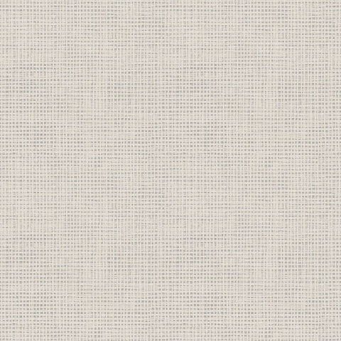 3122-10010 Nimmie Light Grey Woven Grasscloth Wallpaper