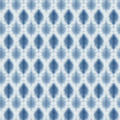 3122-10302 Mombi Navy Diamond Shibori Wallpaper