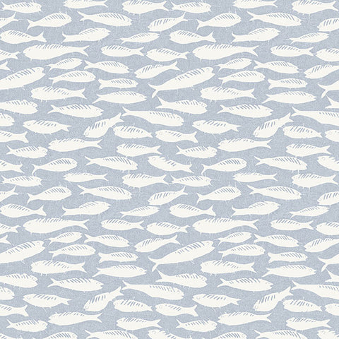 3122-10512 Nunkie Denim Sardine Wallpaper