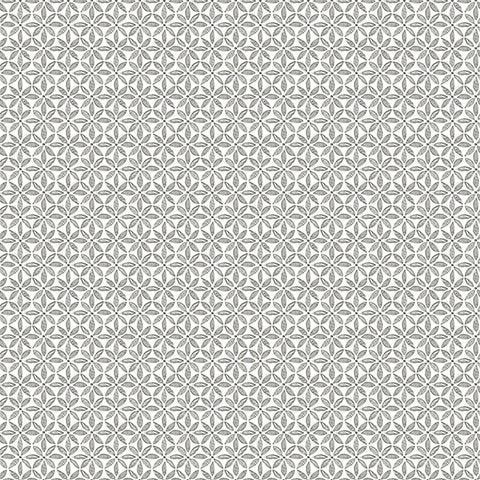 3122-10613 Jellia Charcoal Petal Geometric Wallpaper