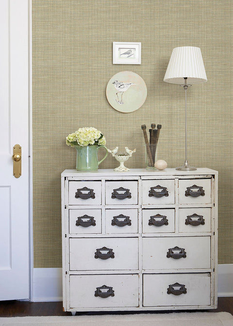 3123-01694 Kent Seafoam Woven Wallpaper