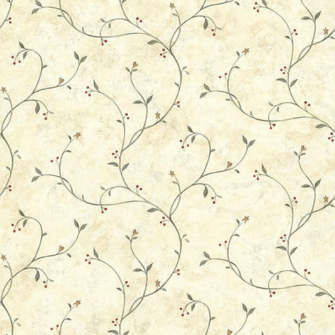 3123-09154 Kurt Beige Tin Star Trail Wallpaper