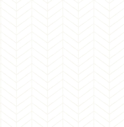 3123-25094 Bison Bone Herringbone Wallpaper