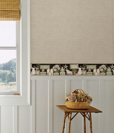 3123-63102 Martha Black Country Bath Border
