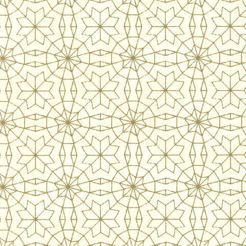 Marqueterie Gold Mosaic Geometric Wallpaper