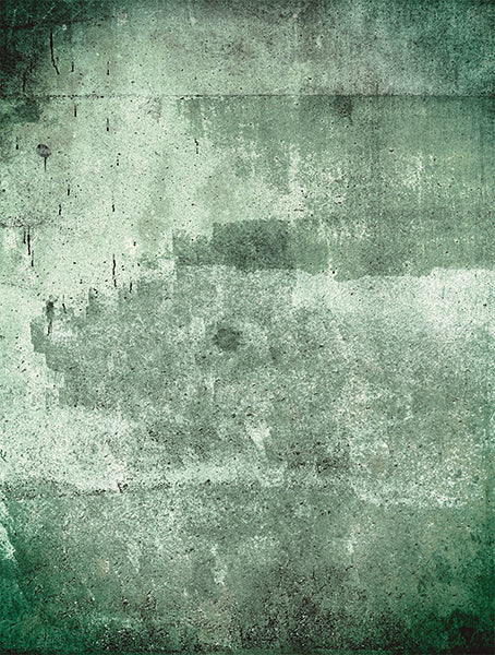 Resource Green Weathered Wall Mural
