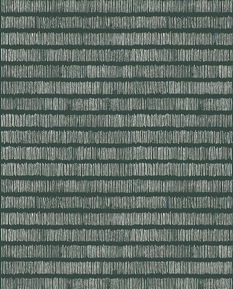 Resource Solemn Lines Dark Green Wall Mural