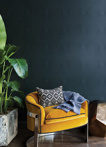 4000-6639-17 Silvie White Tin Burst Paintable Wallpaper
