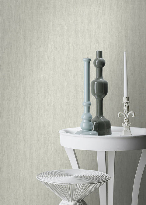 4015-550436 Haast Silver Vertical Woven Texture Wallpaper