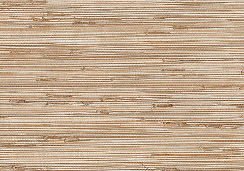 4018-0053 Kaziko Khaki Grasscloth Wallpaper