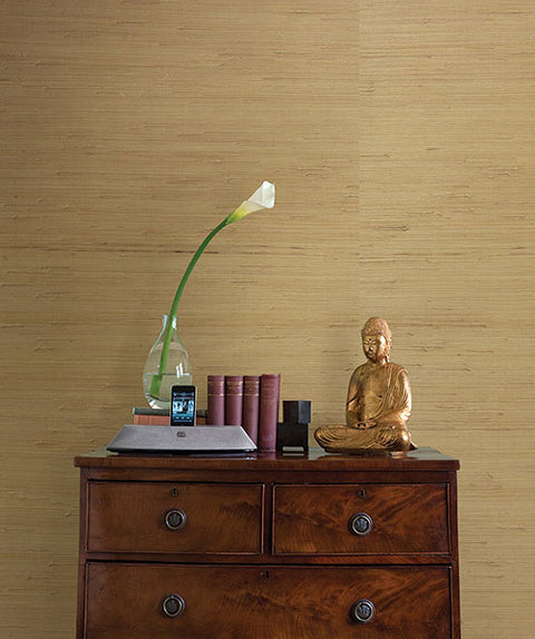 4018-0057 Kostya Beige Grasscloth Wallpaper