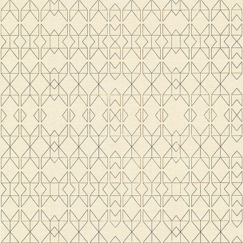 4019-86403 Paititi Gold Diamond Trellis Wallpaper