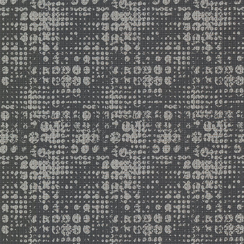 4019-86409 Celeste Silver Geometric Wallpaper