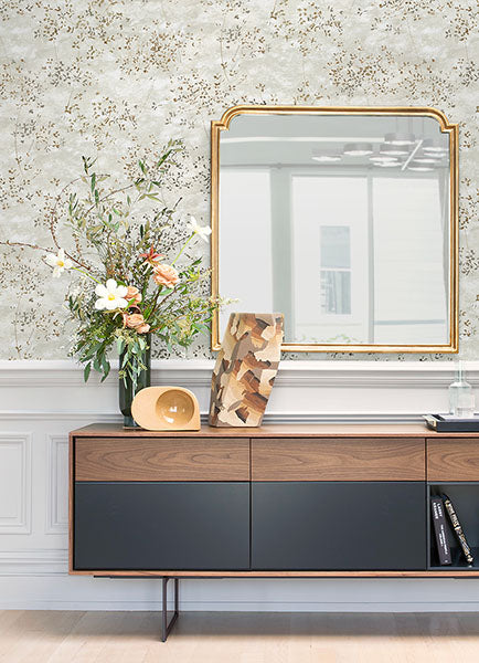 4019-86428 Arian Champagne Inkburst Wallpaper