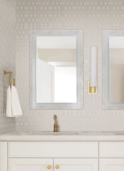 4019-86436 Paititi Rose Gold Diamond Trellis Wallpaper