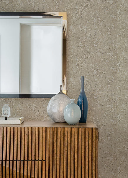 4019-86470 Kulta Pewter Cemented Wallpaper