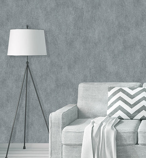 4020-78529 Trent Grey Woven Texture Wallpaper