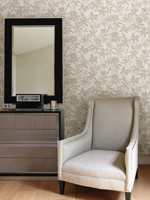 4025-82537 Riemann Beige Floral Wallpaper