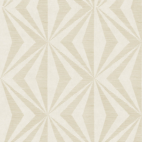 4025-82549 Monge Gold Geometric Wallpaper