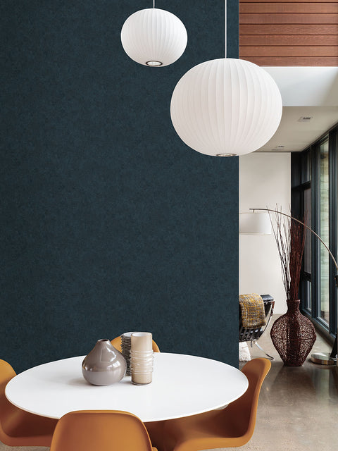 4035-37656-2 Ryu Indigo Cement Texture Wallpaper