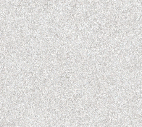 4035-37837-3 Sayuri Cream Leaf Trail Wallpaper