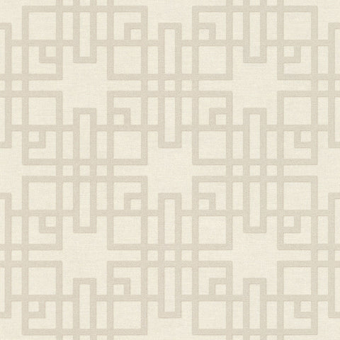4035-409239 Mana White Trellis Wallpaper